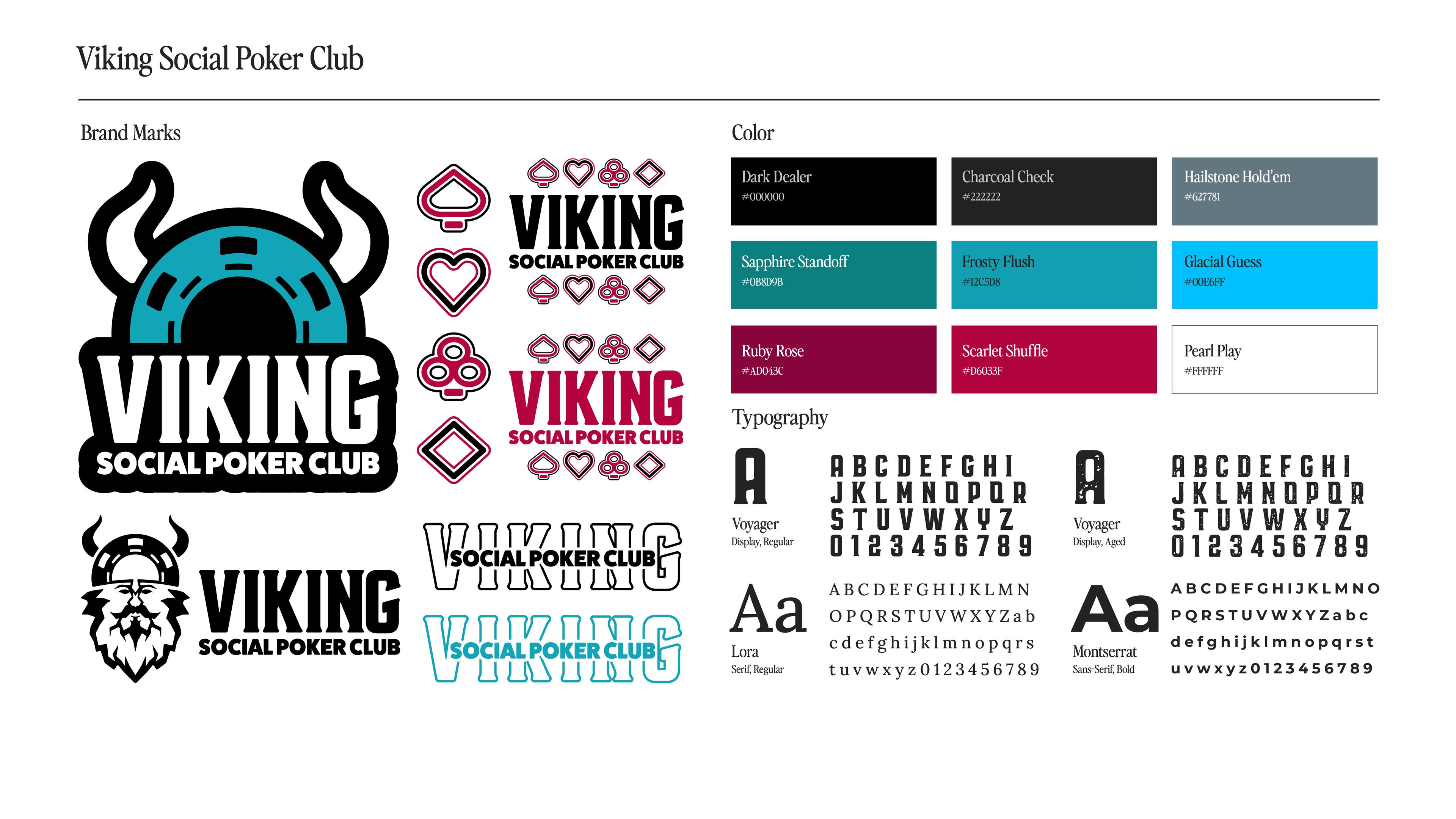 Viking Social Poker Club brand